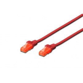 Digitus DK-1617-050/R cable de red 5 m Cat6 U/UTP (UTP) Rojo