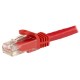 StarTech.com Cable de 1,5m Cat6 Ethernet de Red Rojo - RJ45 sin Enganches - 24AWG - N6PATC150CMRD