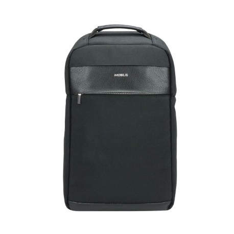 Mobilis PURE BACKPACK maletines para portátil 39,6 cm (15.6'') Mochila Negro, Plata - 056005