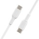 Belkin CAB003BT2MWH cable USB 2 m USB C Blanco