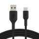 Belkin CAB002BT3MBK cable USB 3 m USB A USB C Negro