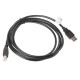 Lanberg CA-USBA-10CC-0018-BK cable USB 1,8 m 2.0 USB B Negro