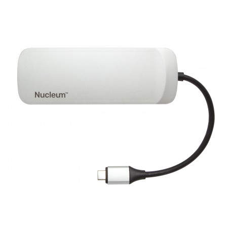 Kingston Technology Nucleum USB 3.0 (3.1 Gen 1) Type-C 5000Mbit/s Plata nodo concentrador - C-HUBC1-SR-EN