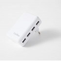 CARGADOR USB DE PARED COO-UX4W - COO-UX4W