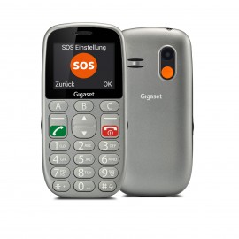 Gigaset GL390 teléfono móvil 2.2'' Plata