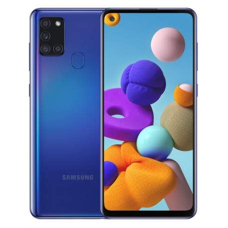 Samsung Galaxy A21s SM-A217F - 6.5'' - 3 GB - 32 GB - Azul - SM-A217FZBNEUB