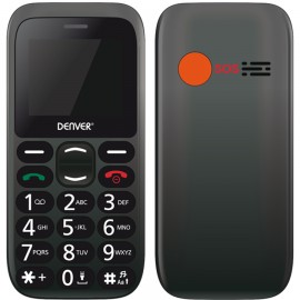 Denver BAS-18300M 1.77'' Teléfono para personas mayores Negro