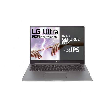 LG Ultra Portátil Gris  17''  Intel Core i7 16 GB DDR4-SDRAM 512 GB SSD NVIDIA GeForce GTX 1650