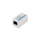 Lanberg AD-RJ45-RJ45-OU6 divisor de red Blanco