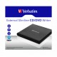 Verbatim External Slimline CD/DVD Writer unidad de disco óptico Negro DVD±RW 53504