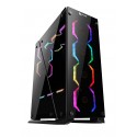 TALIUS Caja Atx gaming Cygnus cristal templado 4fan USB 3.0 TAL-CYGNUS