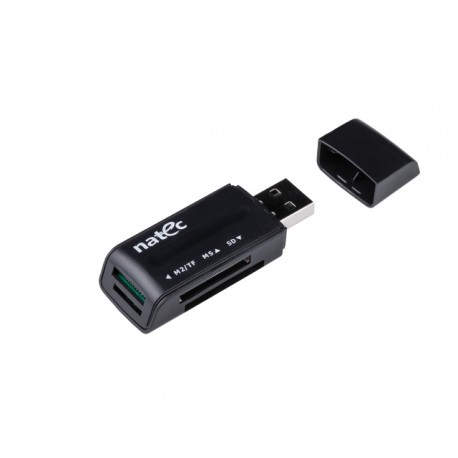 NATEC ANT 3 Mini lector de tarjeta Negro USB 2.0 ncz-0560
