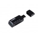 NATEC ANT 3 Mini lector de tarjeta Negro USB 2.0 ncz-0560