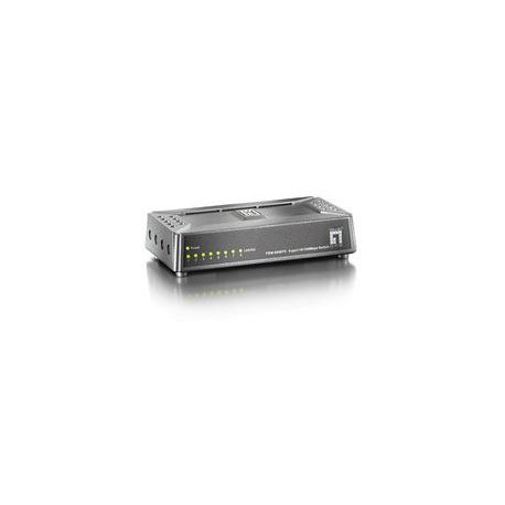 LevelOne 8 Port Mini FastEthernet Switch FSW-0808TX