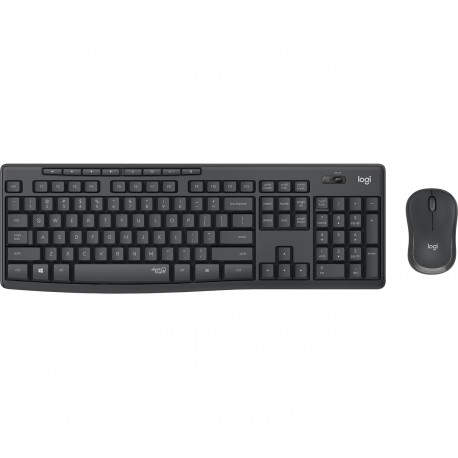 Logitech MK295 Silent Wireless Combo teclado RF inalámbrico QWERTY Español Negro - 920-009798