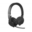 Logitech MSFT Teams Zone Wireless Auriculares Grafito 981-000854