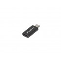 Lanberg AD-UC-UM-01 adaptador de cable Micro-USB 2.0 Type B USB 2.0 Type C Negro