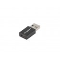 Lanberg AD-UC-UA-01 adaptador de cable USB 3.0 Type A USB 3.0 Type C Negro