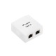 Lanberg OS6-0002-W adaptador de cable 2 x RJ-45 Blanco