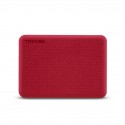 Toshiba Canvio Advance  4000 GB Rojo - HDTCA40ER3CA