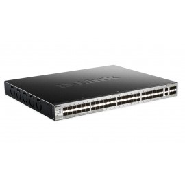 D-Link DGS-3130-54S 10G Ethernet (100/1000/10000) Negro, Gris - DGS-3130-54S/SI
