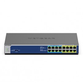 Netgear GS516UP Gigabit Ethernet (10/100/1000) (PoE) Gris  - GS516UP-100EUS