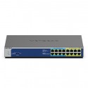 Netgear GS516UP Gigabit Ethernet (10/100/1000) (PoE) Gris  - GS516UP-100EUS