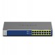 Netgear GS516PP Gigabit Ethernet (10/100/1000) (PoE) Azul, Gris  - GS516PP-100EUS
