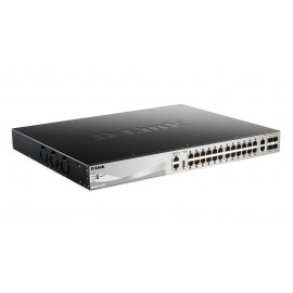 D-Link DGS-3130-30PS Gigabit Ethernet (10/100/1000) (PoE) Negro, Gris  - DGS-3130-30PS/SI