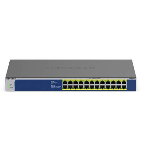 Netgear GS524PP Gigabit Ethernet (10/100/1000) (PoE) Gris - GS524PP-100EUS