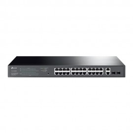 TP-LINK TL-SG1428PE Gigabit Ethernet (10/100/1000) (PoE) Negro  - TL-SG1428PE