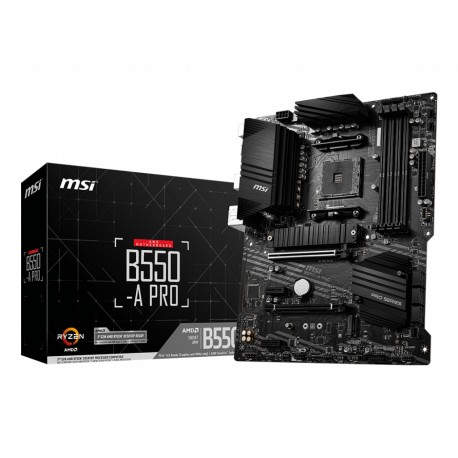 MSI B550-A Pro Zócalo AM4 ATX AMD B550 - 55363
