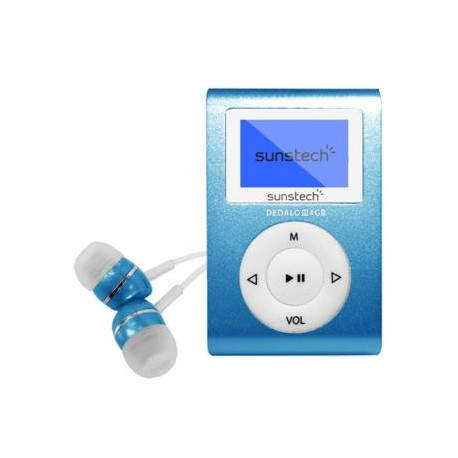 Sunstech DEDALOIII MP3 4GB Azul DEDALOIII4GBBL