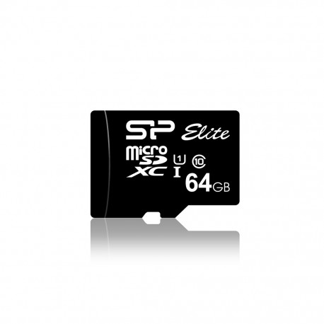 Silicon Power Elite  64 GB microSD - SP064GBSTXBU1V10