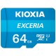 Kioxia Exceria memoria flash 64 GB MicroSDXC Clase 10 UHS-I - lmex1l064gg2