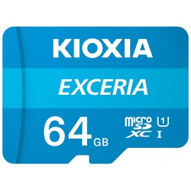 Kioxia Exceria memoria flash 64 GB MicroSDXC Clase 10 UHS-I - lmex1l064gg2