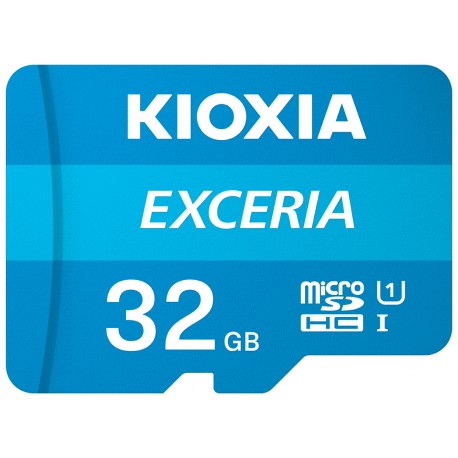Kioxia Exceria memoria flash 32 GB MicroSDHC Clase 10 UHS-I - lmex1l032gg2