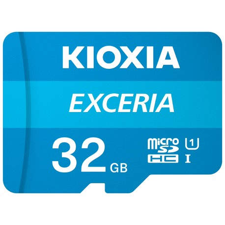 Kioxia Exceria memoria flash 32 GB MicroSDHC Clase 10 UHS-I - lmex1l032gg2