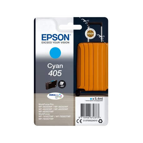 Epson Cyan 405 DURABrite Ultra Ink Compatible cian