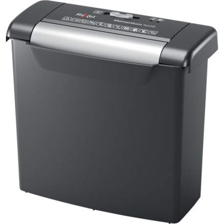 Rexel Momentum S206 triturador de papel Corte en tiras Negro, Gris - 2104568eu