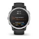 Garmin FENIX 6S MIP (1.2'') Plata GPS (satélite) - 010-02409-00