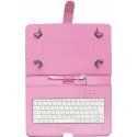 TALIUS funda con teclado para tablet 10'' CV-3006 pink - TAL-CV3006-PIN