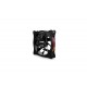 NOX NXHUMMERXFAN ventilador de PC 12 cm Negro