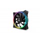 NOX NXHUMMERXFAN ventilador de PC 12 cm Negro