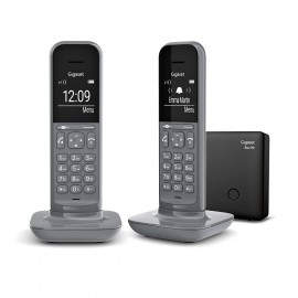 Gigaset CL390 Duo Teléfono DECT/analógico Gris - l36852-h2902-d203