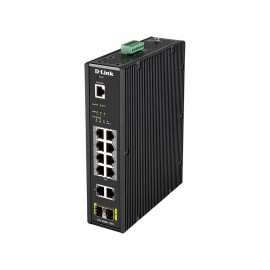 D-Link DIS-200G-12PS switch Gigabit Ethernet (10/100/1000) (PoE) Negro  - DIS-200G-12PS