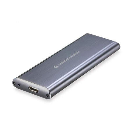 Conceptronic HDE01G  M.2 Caja externa SSD Gris