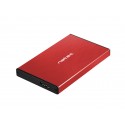 NATEC Rhino GO 2.5'' Carcasa de disco SSD Rojo