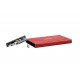 NATEC Rhino GO 2.5'' Carcasa de disco SSD Rojo