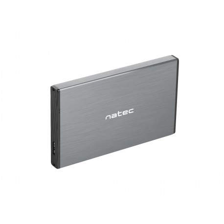 NATEC Rhino GO 2.5'' Carcasa de disco SSD Gris